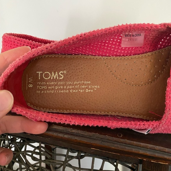 Mesh Canvas Toms Shoes - Picture 3 of 4